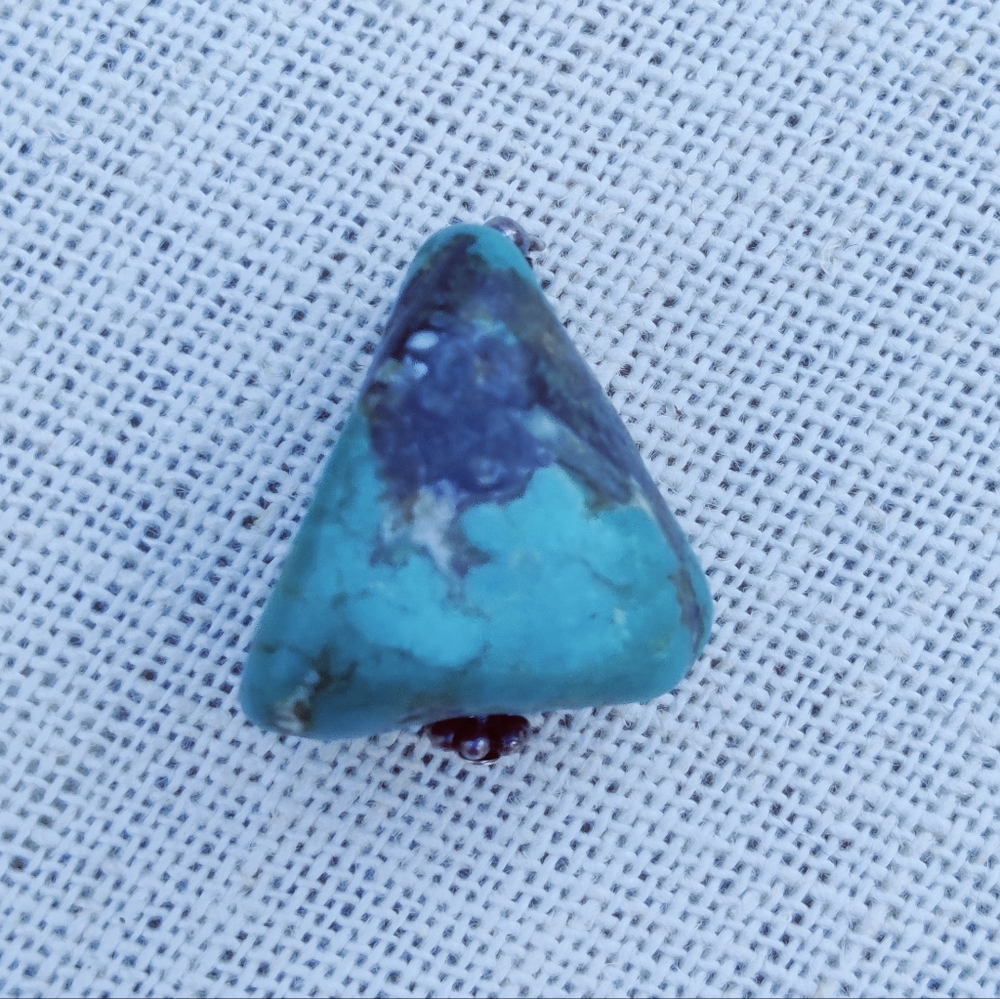 Vintage turquoise pendant - Picture 3 of 4